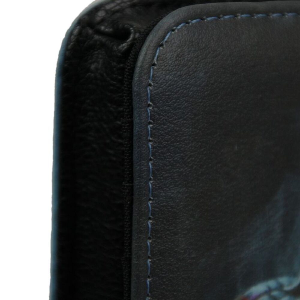 Black The Legend of Sleepy Hollow Wallet - Spooky Gothic ID and Coin Holder - Picture 6 of 7